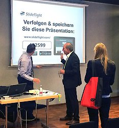 Der K&K-Personalkongress 2015 und Slideflight setzen neue Standards für Konferenzen